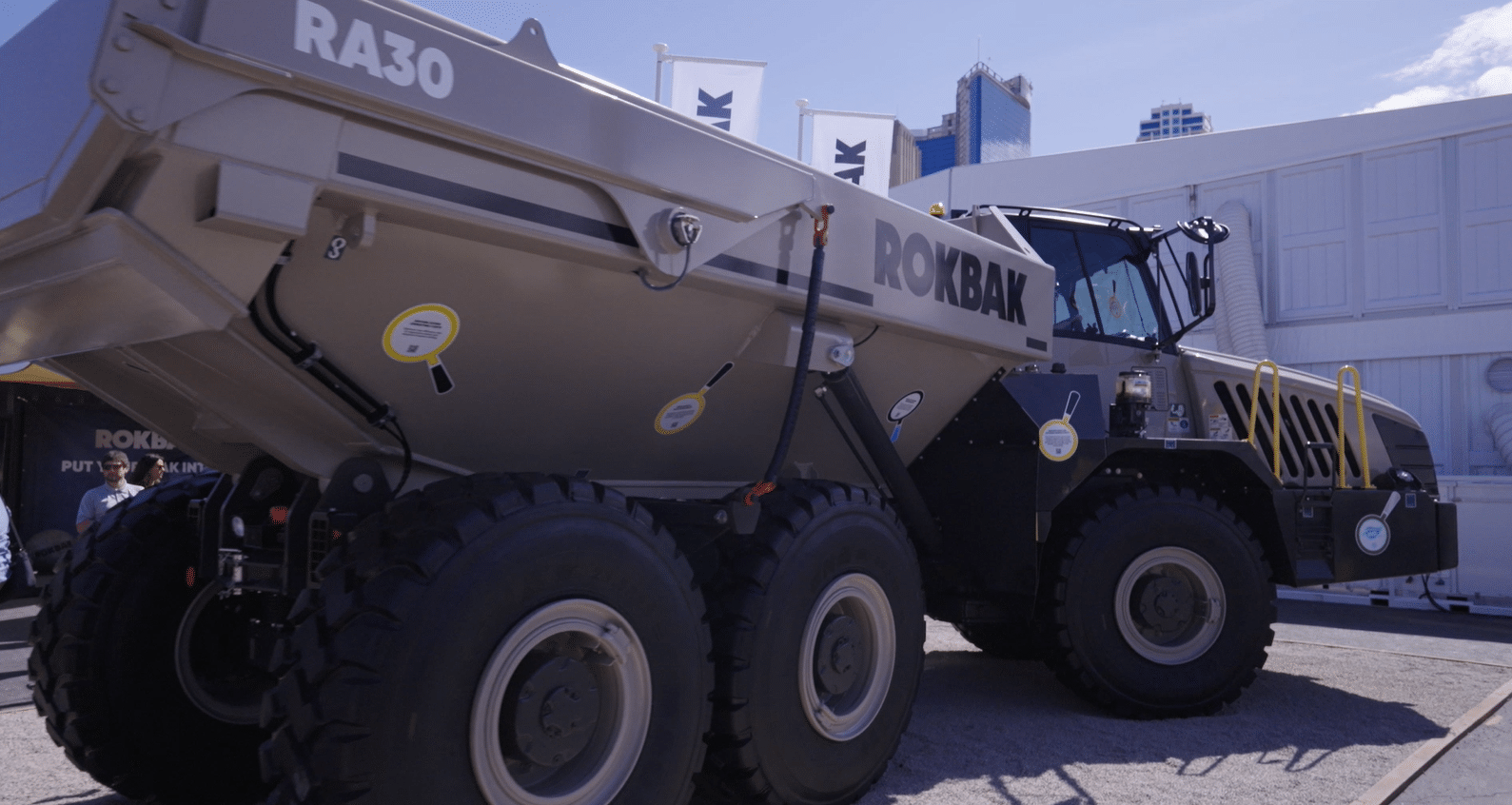 Rokbak ADTs enter America’s haul of fame - Aggregates Business