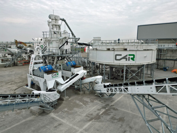 Processing up to 250tph of raw feed material, the CDE solution for Calgary Aggregate Recycling transforms C&D waste into a high-value suite of construction products. Pic: CDE