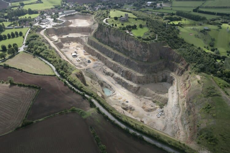 Breedon's Breedon on the Hill Quarry. Image/Breedon