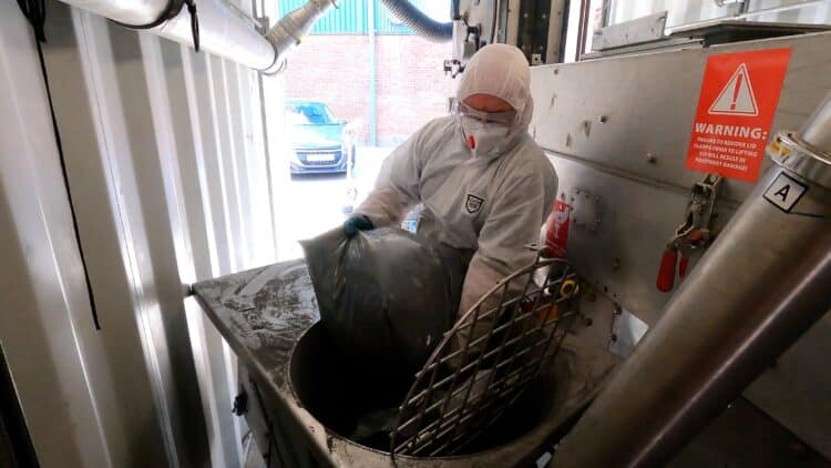 The STET plant pilot. Image: UKQAA