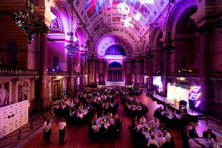 The Construction Plant-hire Association’s (CPA) first-ever gala dinner was hosted at St George’s Hall in Liverpool. Image/CPA