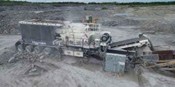 A Cedarapids CRH5064 HSI Plant in the field. Image/Cedarapids-Terex