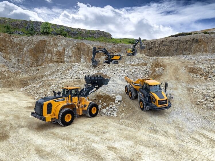 Hyundai says it is on course to become a top-five construction equipment manufacturer in Europe, having entered the region in 1995. Image/Hyundai Construction Equipment