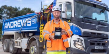 Kent, England-based Andrews Tipper Hire is a Podfather solution customer. Image/Podfather & Andrews Tipper Gire