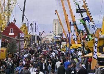The record attempt will take place on March 3, the show’s opening day. Image: ConExpo-Con/Agg