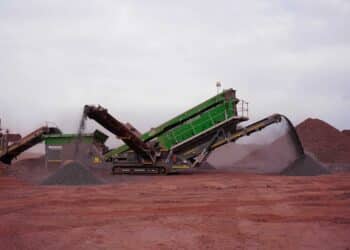 Crushing and screening equipment from a range of Northern Irish brands will be on display. Image: Finning UK & Ireland/McCloskey International