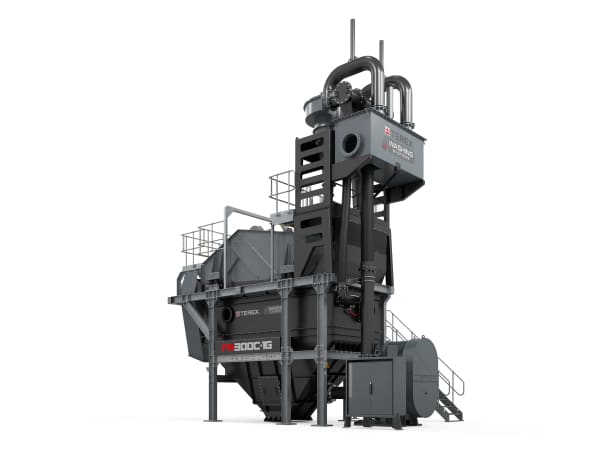 The FM 300 Compact is designed to deliver up to 300 tph of dewatered sand from a single modular chassis. Image: Terex Washing Systems