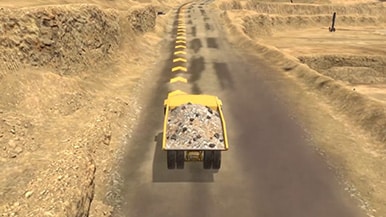 ThoroughTec develops OEM-agnostic training simulators for equipment including haulers. Image: ThoroughTec