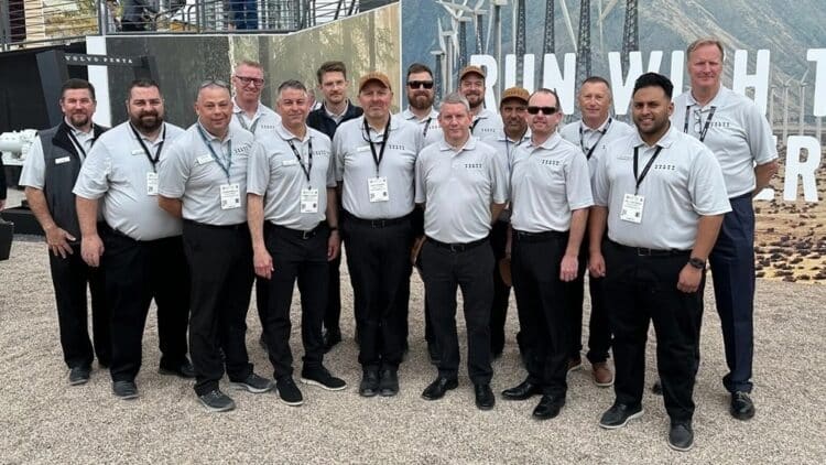 The Volvo Penta team at ConExpo 2026 will highlight its customer-focused approach to the energy transition. Image: Volvo Penta