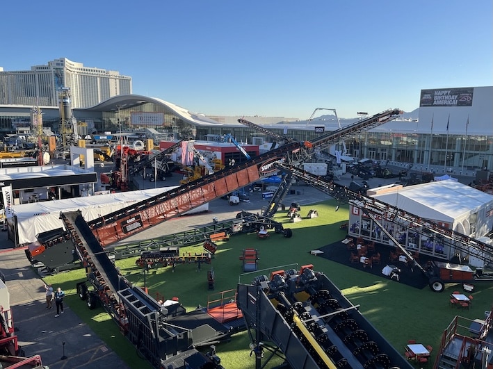 This year’s ConExpo-Con/Agg featured more than 2,000 exhibitors. Image: Prime Global Publishing