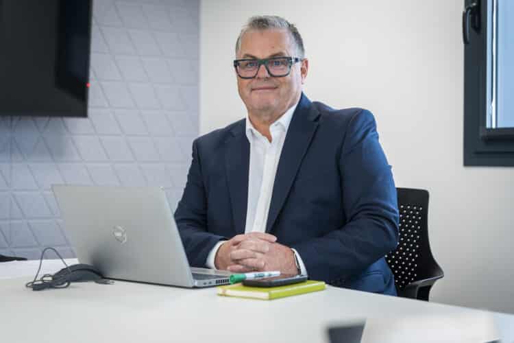 David Giles, chair of the Asphalt Industry Alliance. Image: © Neil Phillips Photo and Film Ltd