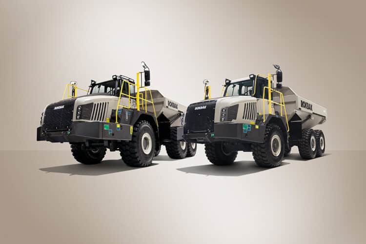 Volvo CE says the Rokbak business is closing due to continued rising costs and global trade challenges. Image: Rokbak