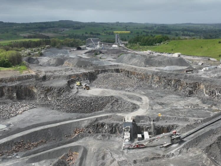 The new plant operates at Tarmac’s Barrasford Quarry site. Image: Tarmac