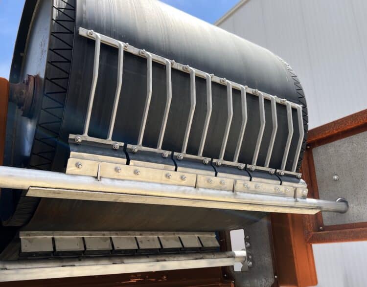 The Martin H1 Primary and P2 Secondary Belt Cleaners at the firm’s Center for Innovation, Neponset, Illinois. Image: © 2026 Martin Engineering