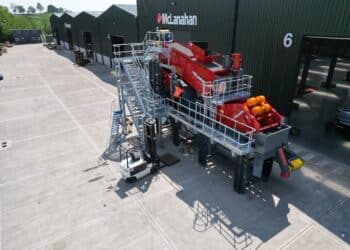 The new Discovery wash plant will be on display at Hillhead. Image: McLanahan