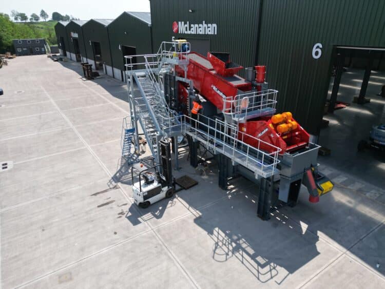 The new Discovery wash plant will be on display at Hillhead. Image: McLanahan