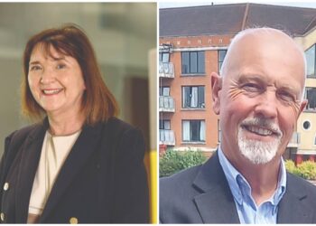 Invest Northern Ireland’s Ethna McNamee and Andrew Greer. Images: Invest Northern Ireland