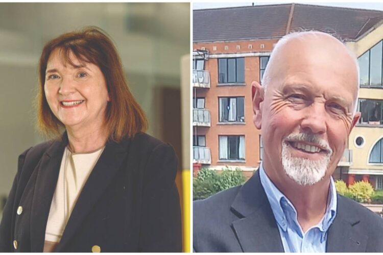 Invest Northern Ireland’s Ethna McNamee and Andrew Greer. Images: Invest Northern Ireland