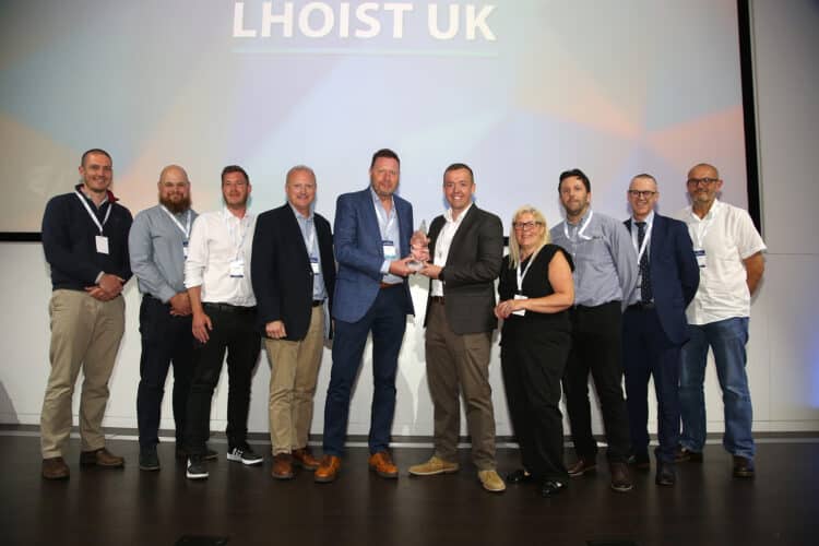 The winner of the John Crabbe Award for outstanding performance in health, safety and wellbeing was Lhoist UK. Image: MPA