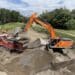 The 37-tonne DX360LC-9 smart crawler excavator is part of the new Series 9 range from Develon. Image: Develon