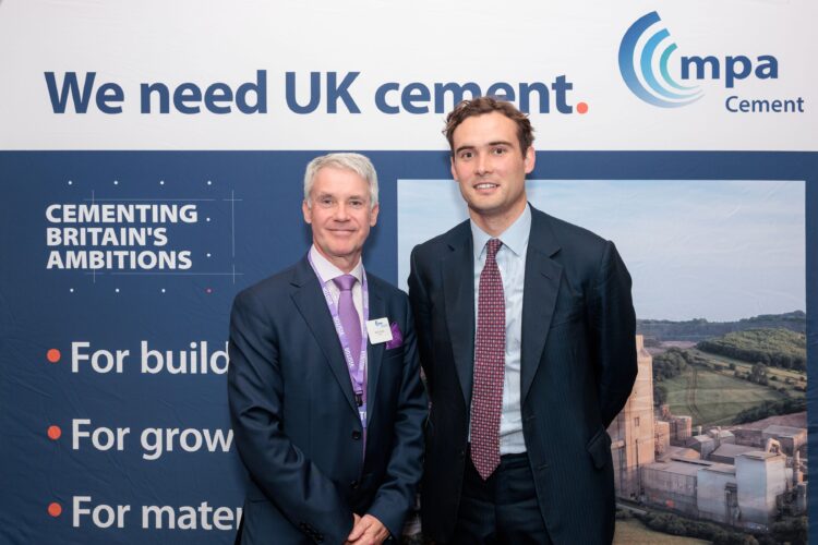 Martin Casey of the MPA (left) with Henry Tufnell MP. Image: MPA