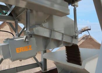 B-HC feeders are well suited for aggregates and mining. Image: Eriez